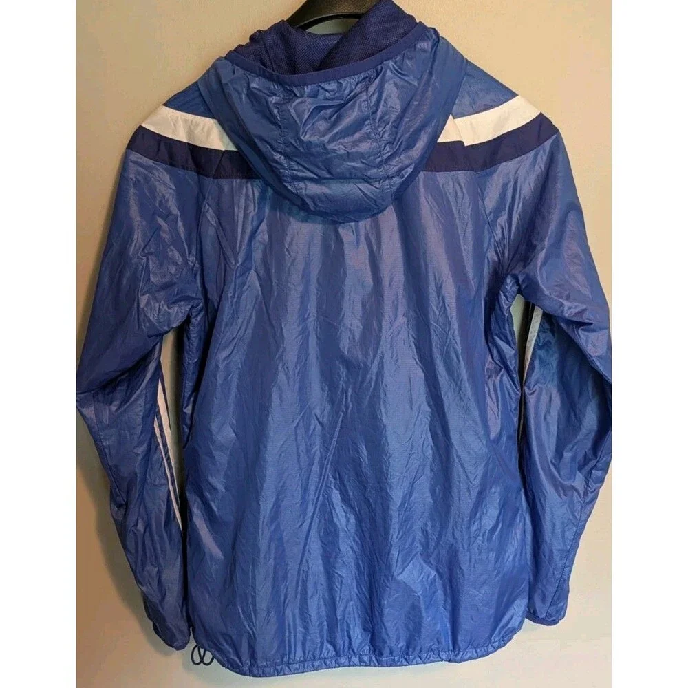 ADIDAS ANTHEM CHELSEA FC MEN'S WINDBREAKER -  SOCCER JACKET -  SIZE S (F85571)